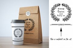 Curly alphabet + 1 decor element. Product Image 4