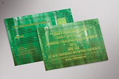 Health Fitness Post Card Product Image 1