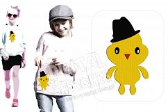 Chick Chicken Hat Machine Embroidery Design 3 Sizes Product Image 1