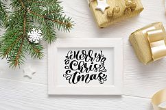 Christmas background mockup with smart object Product Image 10