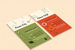 Flower Shop Business Card Templates Product Image 8