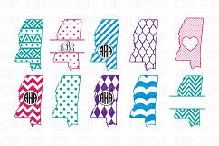 Mississippi State Bundle SVG Cut Files, Mississipp Clipart Product Image 1