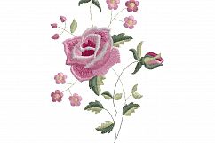 Antique Vintage Old Style Single Rose Product Image 5