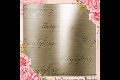 42 Bronze Metallic Texture Digital Papers Product Image 3