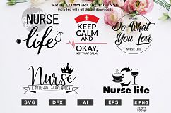 Nurse Life Bundle Designs for T-Shirt, Hoodies, Mugs and more Product Image 2