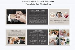 Photography Trifold Brochure Template Product Image 2