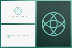 20 Circle geometric logos - outline Product Image 10