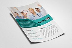 Medical Hospital Flyer Template Product Image 3