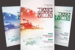 Beach Vibes Flyer Product Image 1