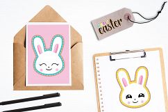 Easter bunny emoji graphics and illustrations Product Image 4