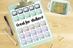Kawaii TVs Clipart Product Image 3