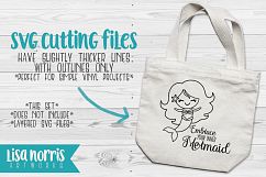Mermaid Pals Digital Stamps and SVG Cutting Files Product Image 4