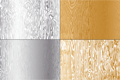 Metallic Woodgrain Textures Product Image 2