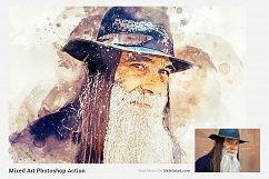 Mixed Art Photoshop Action Product Image 4