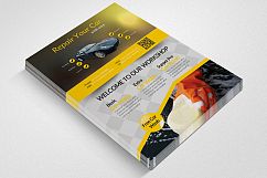Car Wash &amp; Car Service Flyer Template Product Image 2
