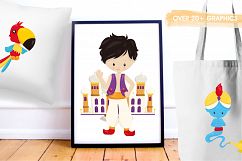 Arabian Nights graphics and illustrations Product Image 5