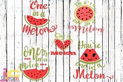 One in a Melon SVG, Watermelon svg Cuttable Design Bundle Product Image 2