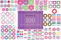 Monogram Frame Bundle - 100 Frames for Monogramming. Product Image 1