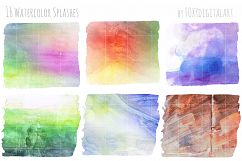 Hand Painted Watercolor Background Watercolor Textures Product Image 2