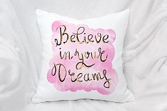 White pillow mockup cushion template autumn winter mock up Product Image 5