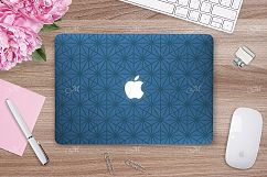 Macbook Cover Mock-up. PSD Product Image 3