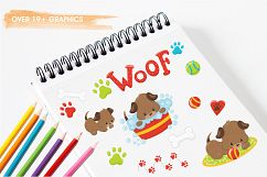 Puppy Dog  graphics and illustrations Product Image 3