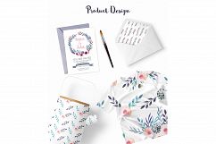 Watercolor Magic Flowers Product Image 5