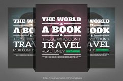 The Book of World Church Flyer Template Product Image 1