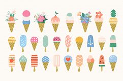 Ice Cream Clipart Eps&amp;Png Product Image 4