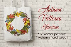 Autumn Patterns Collection - vector illustration Product Image 13