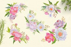 Floral Design Pack (watercolor &amp; pastel) Product Image 5