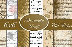 Old Letters Digital Paper, Vintage letters scrapbook Paper, Vintage Antique Handwriting, Handwritten Love Letters, Old Paper textures Product Image 1