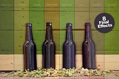 4 in 1 Slate Beer Mockup -30% OFF Product Image 8