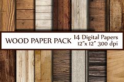 Wood Digital Paper Product Image 1