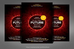 Electro Future Flyer Psd Product Image 1
