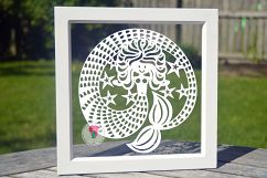 Mermaid paper cut SVG DXF  EPS files Product Image 3