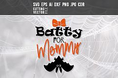 Batty for Mommy - svg, eps, ai, cdr, dxf, png, jpg Product Image 1