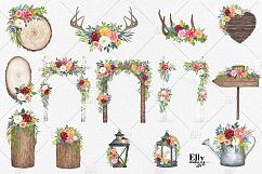 Rustic Watercolor Graphic Set Product Image 3