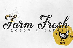 20 FARM FRESH Logos &amp; Badges Product Image 1