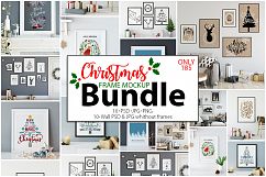 Christmas Frame Mockup Bundle Product Image 1