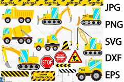 Construction Designs - Clip art / Cutting Files 88c Product Image 1
