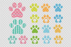 Dog Paw clipart SVG, DXF, AI, PDF, EPS Product Image 2