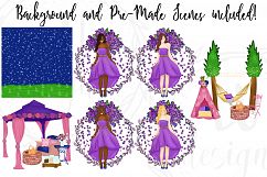 Summer Nights Clipart, Summer Graphics, Outdoor Clipart Product Image 8