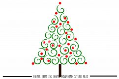 Christmas tree SVG / EPS / DXF / PNG Files Product Image 1