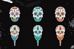 HALLOWEEN AND SANTA MUERTE GRAPHICS Product Image 11