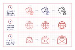 Line Icons - Business  Product Image 5
