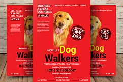 Dog Walker Flyer Template Product Image 1