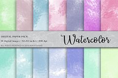 Watercolor Background Digital Paper Product Image 1