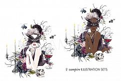 Halloween Vampire Clipart Product Image 6