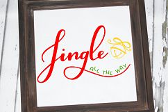 Jingle all the way SVG / Christmas SVG Product Image 2